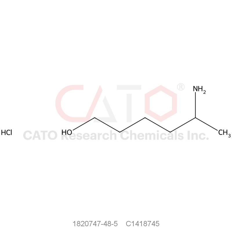 CAS No.:1820747-48-5,5-aminohexan-1-ol hydrochloride