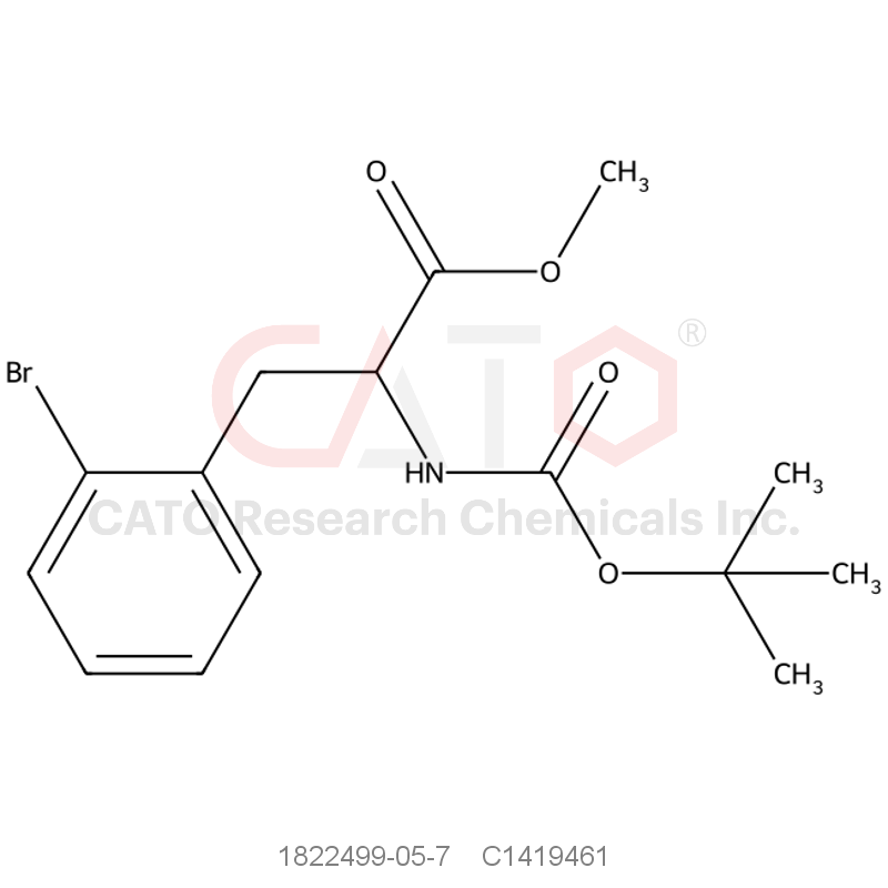 CAS No.:1822499-05-7,methyl 3-(2-bromophenyl)-2-{[(tert-butoxy)carbonyl]amino}propanoate