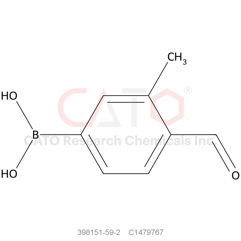 CAS No.:398151-59-2,(4-Formyl-3-methylphenyl)boronic acid