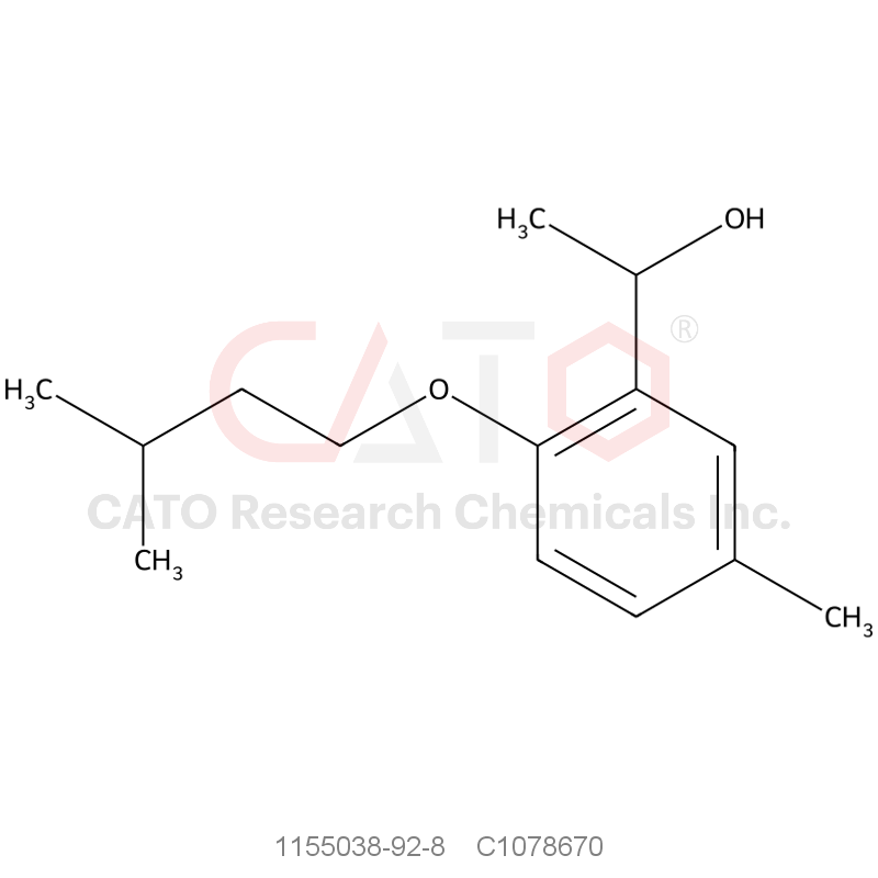 CAS No.:1155038-92-8,1-(2-(Isopentyloxy)-5-methylphenyl)ethanol
