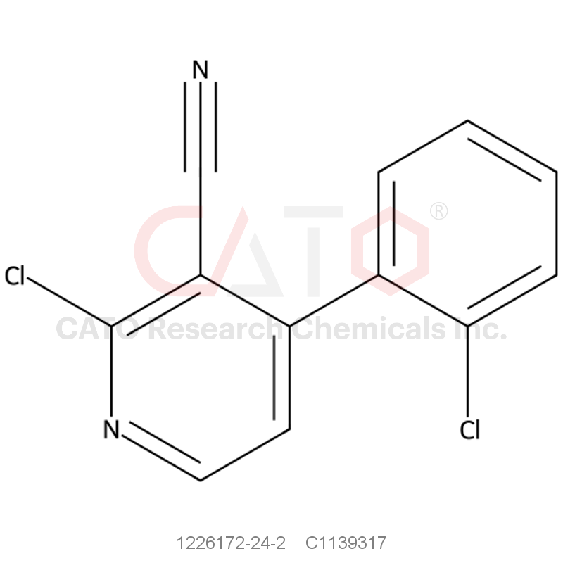CAS No.:1226172-24-2,2-Chloro-4-(2-chlorophenyl)nicotinonitrile