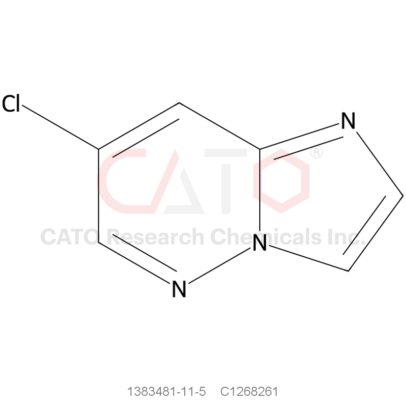 CAS No.:1383481-11-5,7-Chloroimidazo[1,2-b]pyridazine