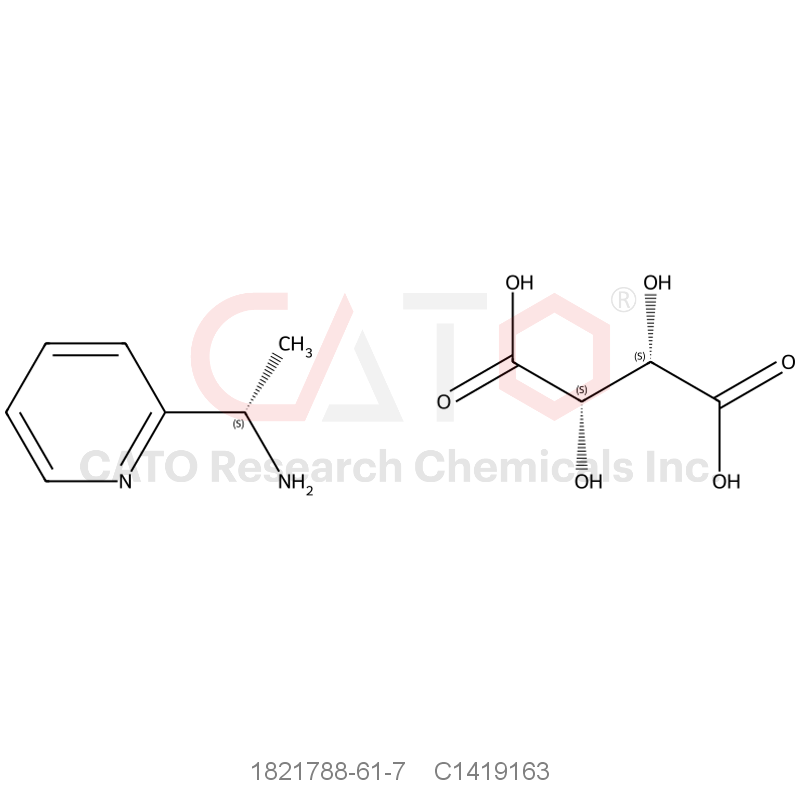 CAS No.:1821788-61-7,(S)-1-(Pyridin-2-yl)ethanamine (2S,3S)-2,3-dihydroxysuccinate