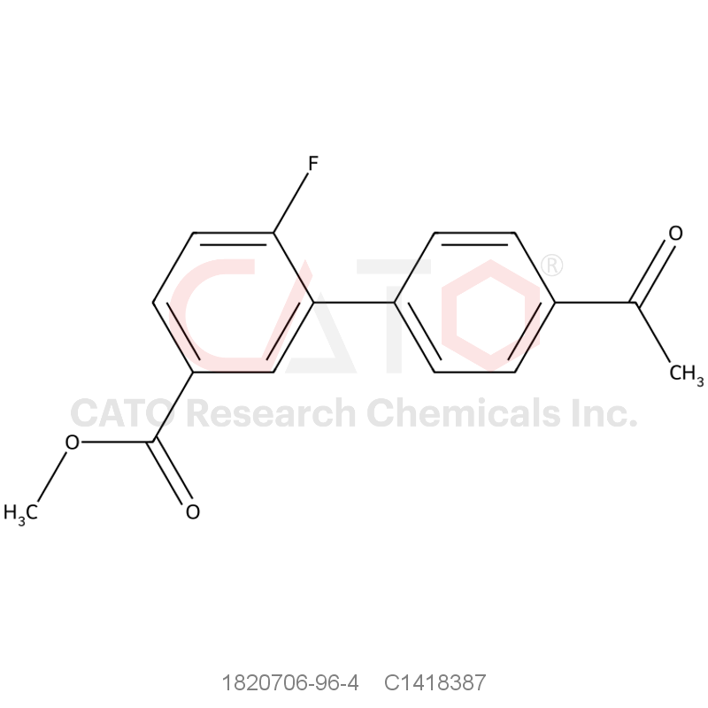 CAS No.:1820706-96-4,Methyl 3-(4-acetylphenyl)-4-fluorobenzoate