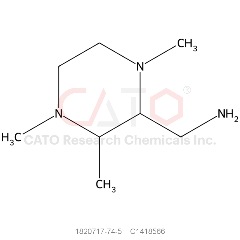 CAS No.:1820717-74-5,(1,3,4-trimethylpiperazin-2-yl)methanamine
