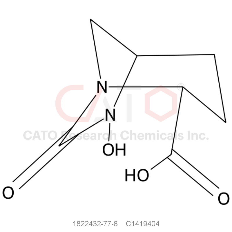 CAS No.:1822432-77-8,6-Hydroxy-7-oxo-1,6-diazabicyclo[3.2.1]octane-2-carboxylic acid
