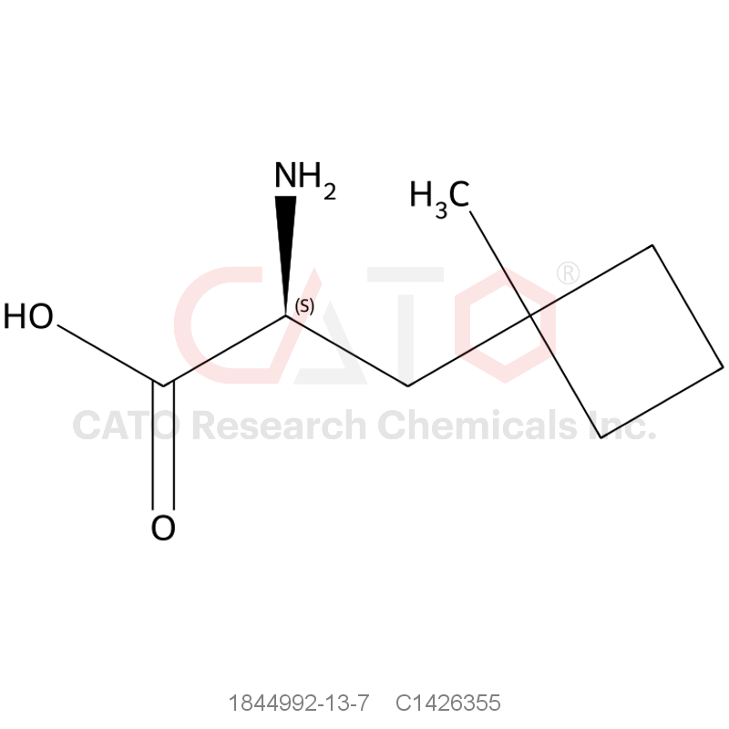 CAS No.:1844992-13-7,(2S)-2-amino-3-(1-methylcyclobutyl)propanoic acid