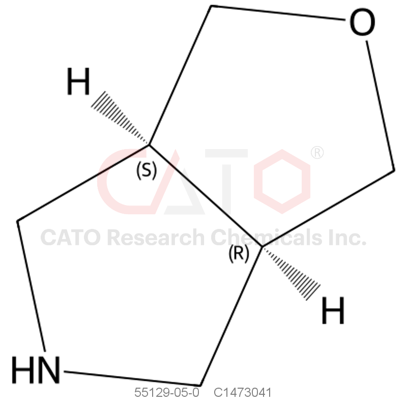 CAS No.:55129-05-0,(3aR,6aS)-rel-Hexahydro-1H-furo[3,4-c]pyrrole