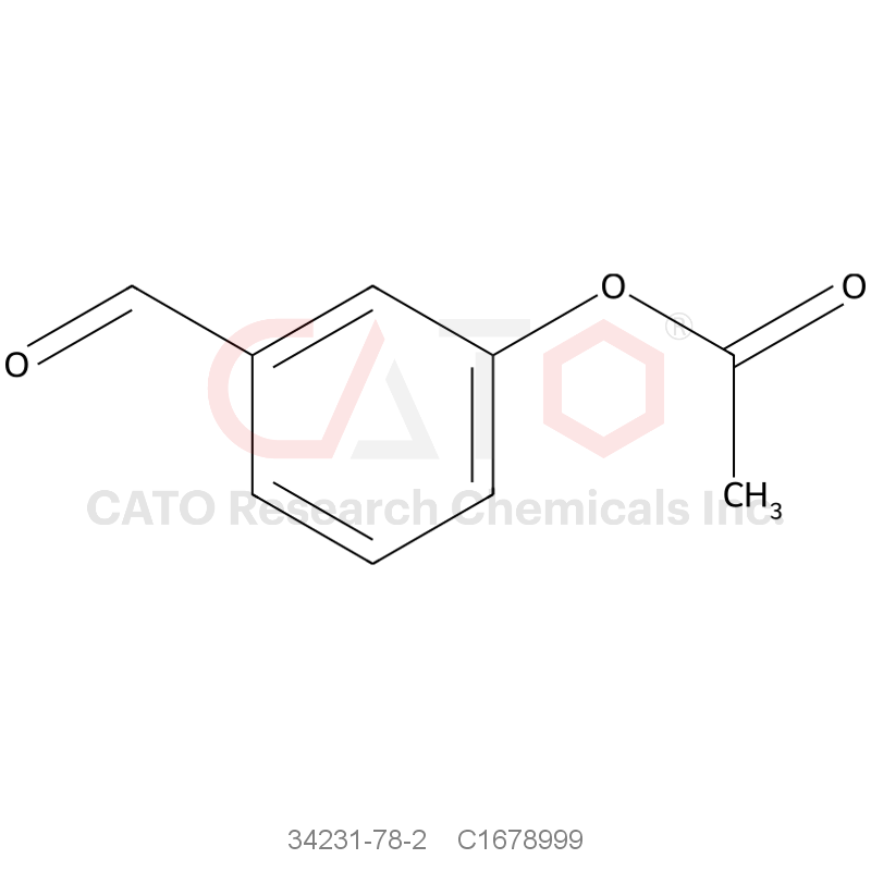 CAS No.:34231-78-2,3-Formylphenyl acetate