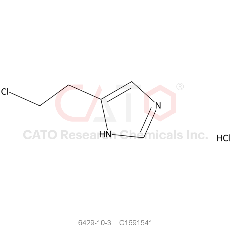 CAS No.:6429-10-3,4-(2-Chloroethyl)-1h-imidazole hydrochloride