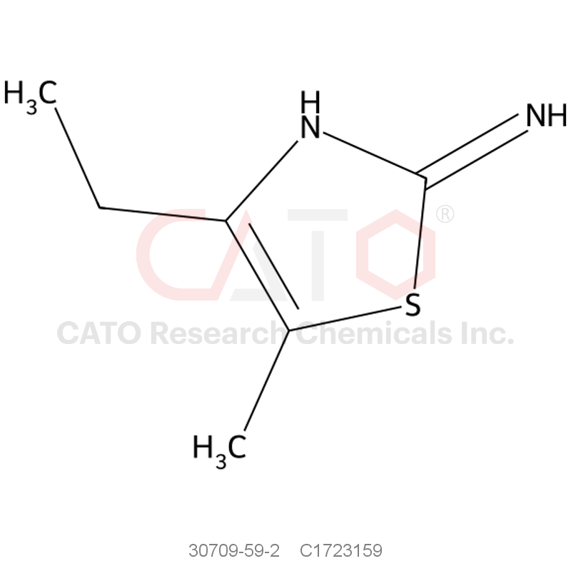 CAS No.:30709-59-2,4-Ethyl-5-methyl-1,3-thiazol-2-amine