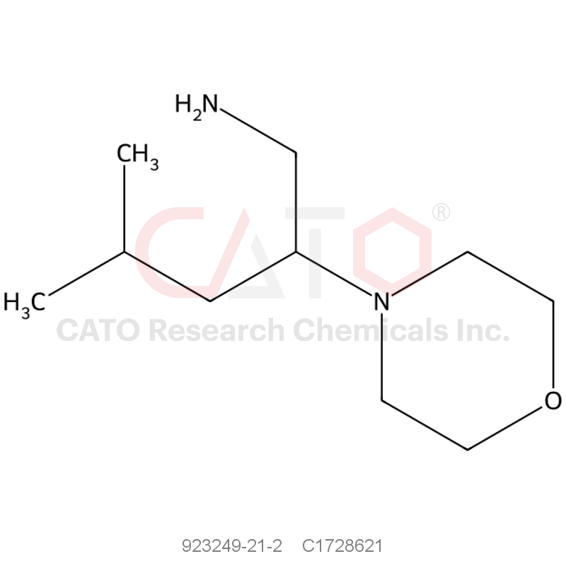 CAS No.:923249-21-2,4-Methyl-2-(morpholin-4-yl)pentan-1-amine