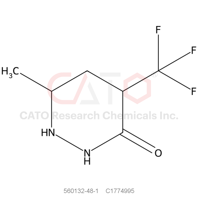 CAS No.:560132-48-1,6-methyl-4-(trifluoromethyl)-2,3-dihydropyridazin-3-one