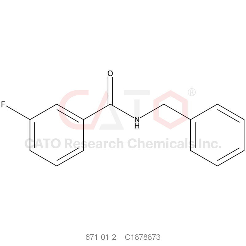 CAS No.:671-01-2,N-Benzyl-3-fluorobenzamide