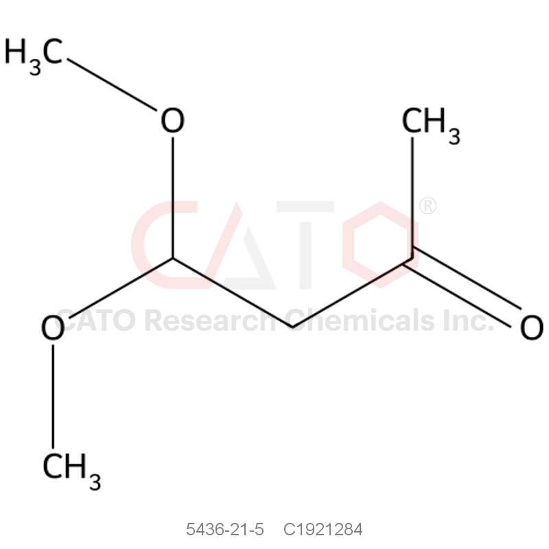 CAS No.:5436-21-5,5436-21-5
0IZ188B2ZA
4,4-Dimethoxy-2-butanone
Acetoacetaldehyde, 1-(dimethyl acetal) (6CI,7CI,8CI)
2-Butanone, 4,4-dimethoxy-
4,4-Dimethoxybutanone
Acetoacetaldehyde dimethyl acetal
Acetoacetaldehyde 1-(dimethyl acetal)
Acetylacetaldehyddimethylacetal
Acetylacetaldehyde dimethyl acetal
AI3-22760
1,1-Dimethoxy-3-butanone
EINECS 226-605-1
FEMA No. 3381
Formylacetone dimethyl acetal
3-Ketobutyraldehyde dimethyl acetal
3-Ketobutyraldehyde dimethylacetal
NSC 21538
NSC 59721
3-Oxobutanal dimethyl acetal
beta-Oxobutyraldehyde dimethyl acetal
3-Oxobutyraldehyde dimethyl acetal
UNII-0IZ188B2ZA