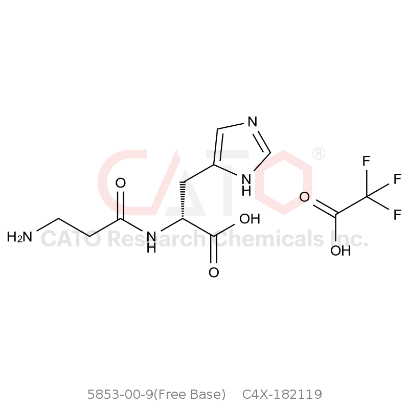 CAS No.:5853-00-9(Free Base),D-肌肽 三氟乙酸盐