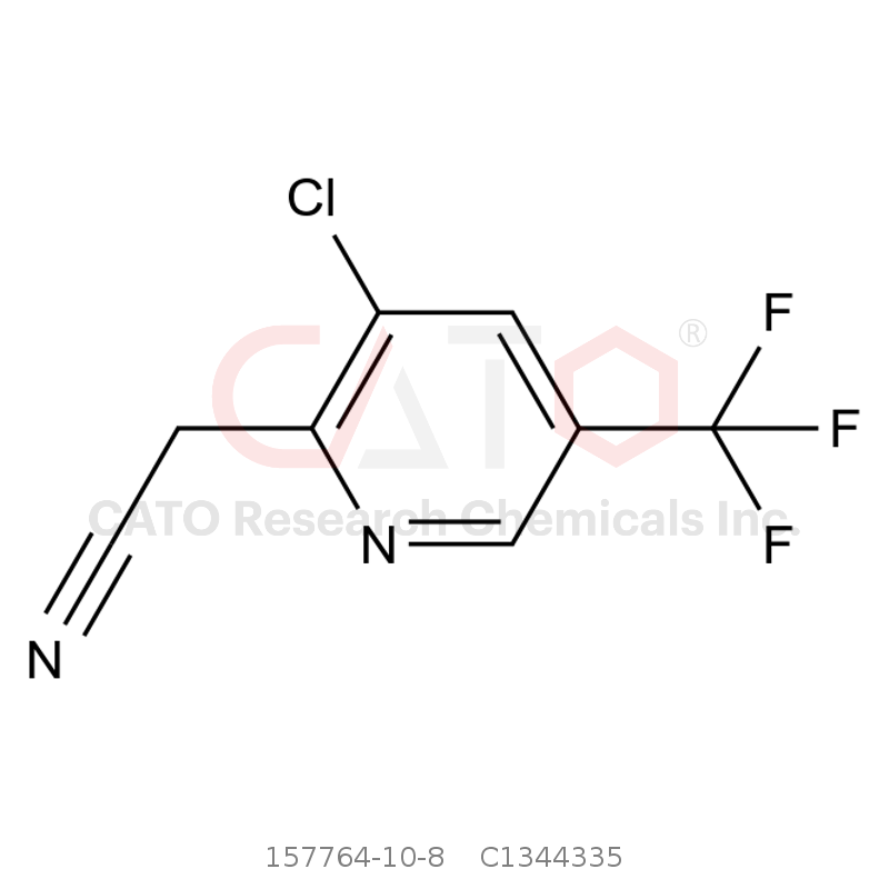 CAS No.:157764-10-8,2-(3-氯-5-(三氟甲基)吡啶-2-基)乙腈