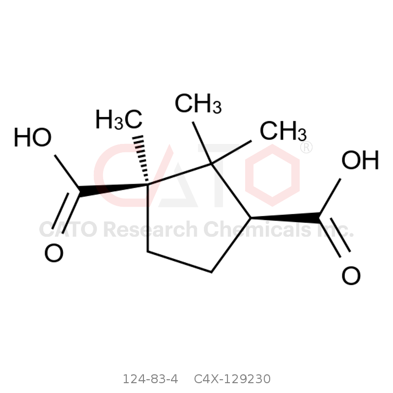 CAS No.:124-83-4,Levocarnitine Impurity 30 (D-Camphoric Acid)