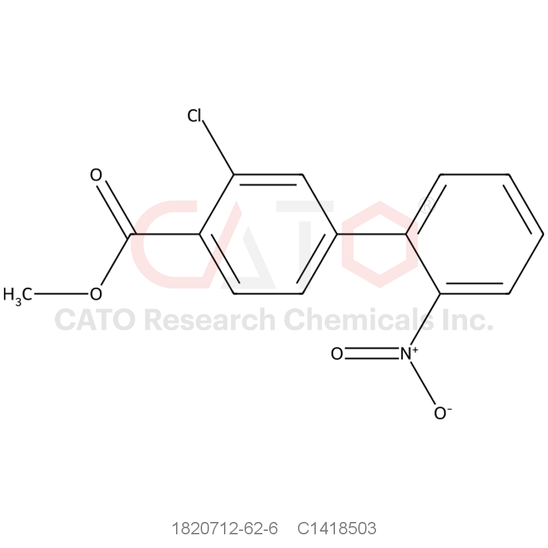 CAS No.:1820712-62-6,Methyl 2-chloro-4-(2-nitrophenyl)benzoate