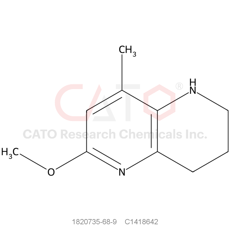 CAS No.:1820735-68-9,6-Methoxy-8-methyl-1,2,3,4-tetrahydro-1,5-naphthyridine
