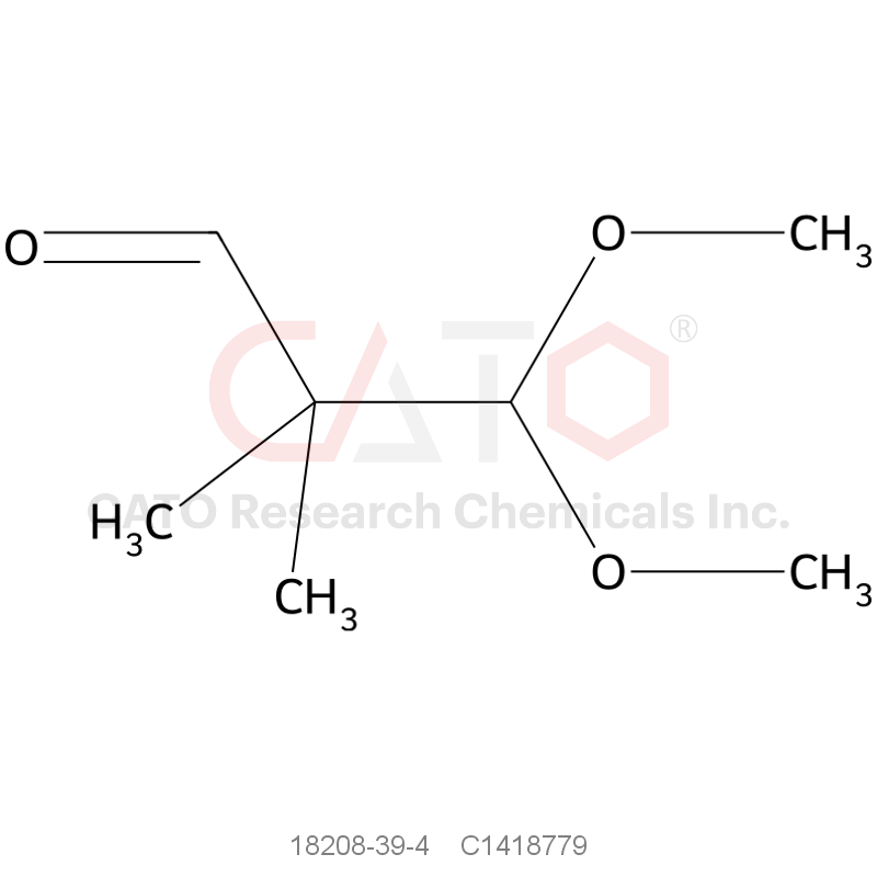 CAS No.:18208-39-4,3,3-Dimethoxy-2,2-dimethylpropanal
