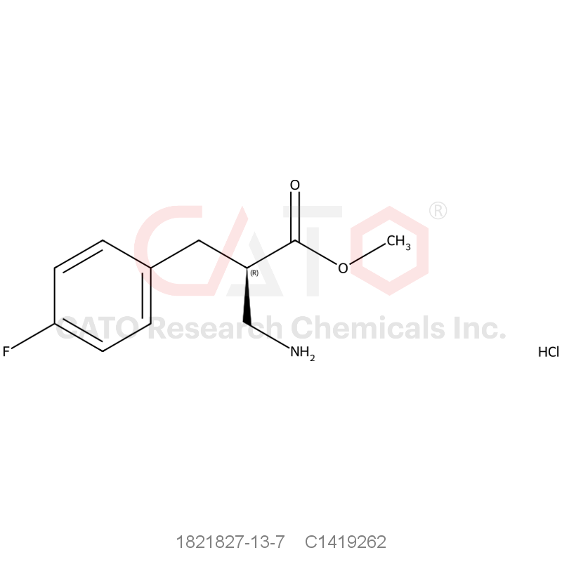 CAS No.:1821827-13-7,(R)-Methyl 3-amino-2-(4-fluorobenzyl)propanoate hydrochloride