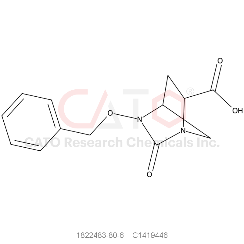 CAS No.:1822483-80-6,3-(Benzyloxy)-2-oxo-1,3-diazabicyclo[2.2.1]Heptane-6-carboxylic acid
