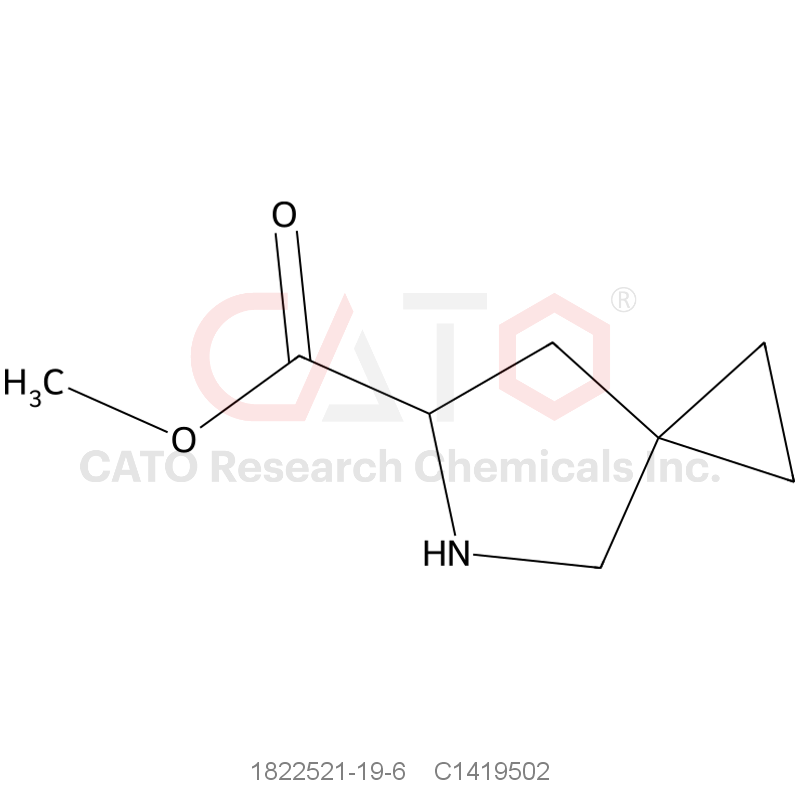 CAS No.:1822521-19-6,Methyl 5-azaspiro[2.4]Heptane-6-carboxylate