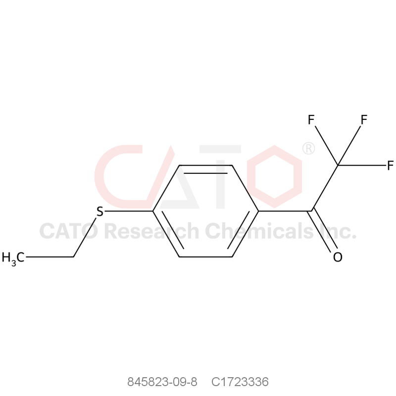 CAS No.:845823-09-8,4'-Ethylthio-2,2,2-trifluoroacetophenone