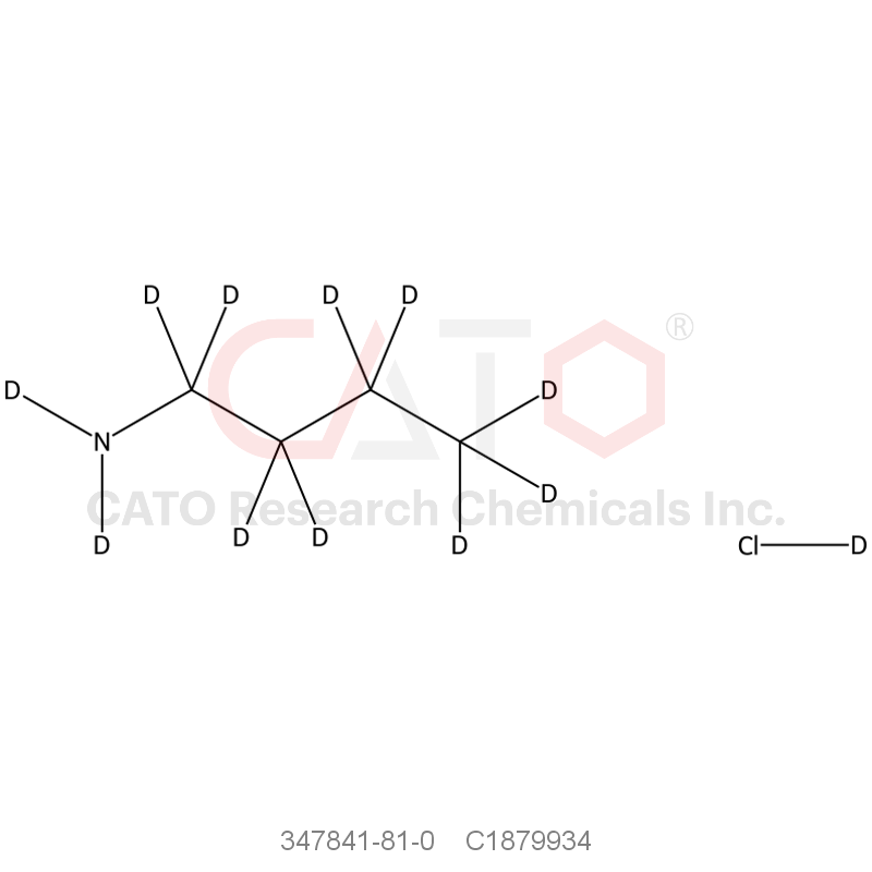CAS No.:347841-81-0,n-Butylamine-d11 DCl