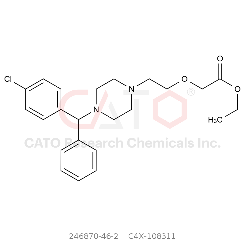 CAS No.:246870-46-2,Levocetirizine Impurity 11