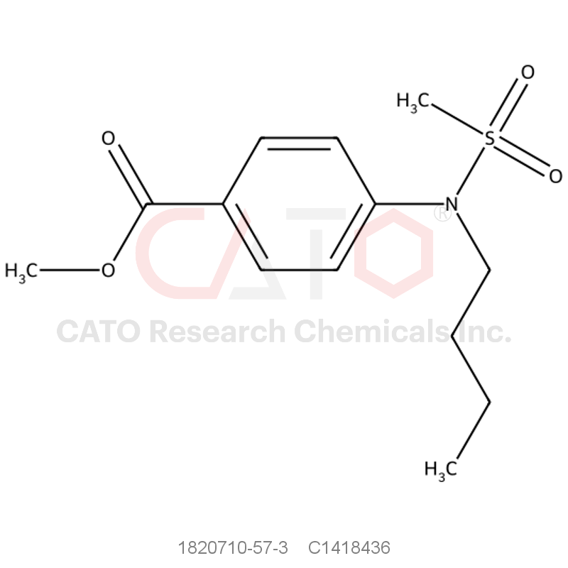 CAS No.:1820710-57-3,Methyl 4-(N-butylmethylsulfonamido)benzoate