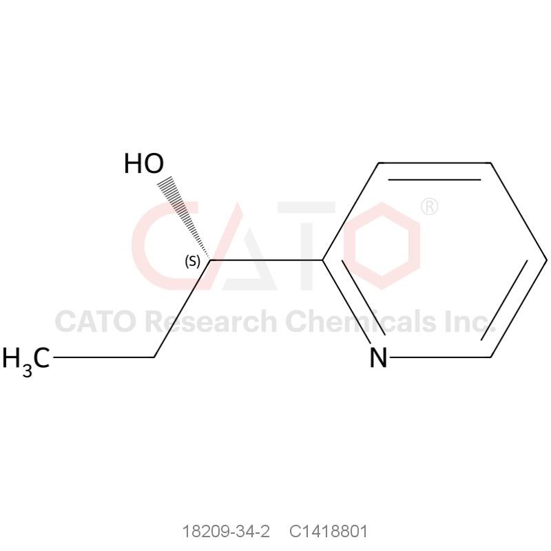 CAS No.:18209-34-2,(S)-1-(pyridin-2-yl)propan-1-ol