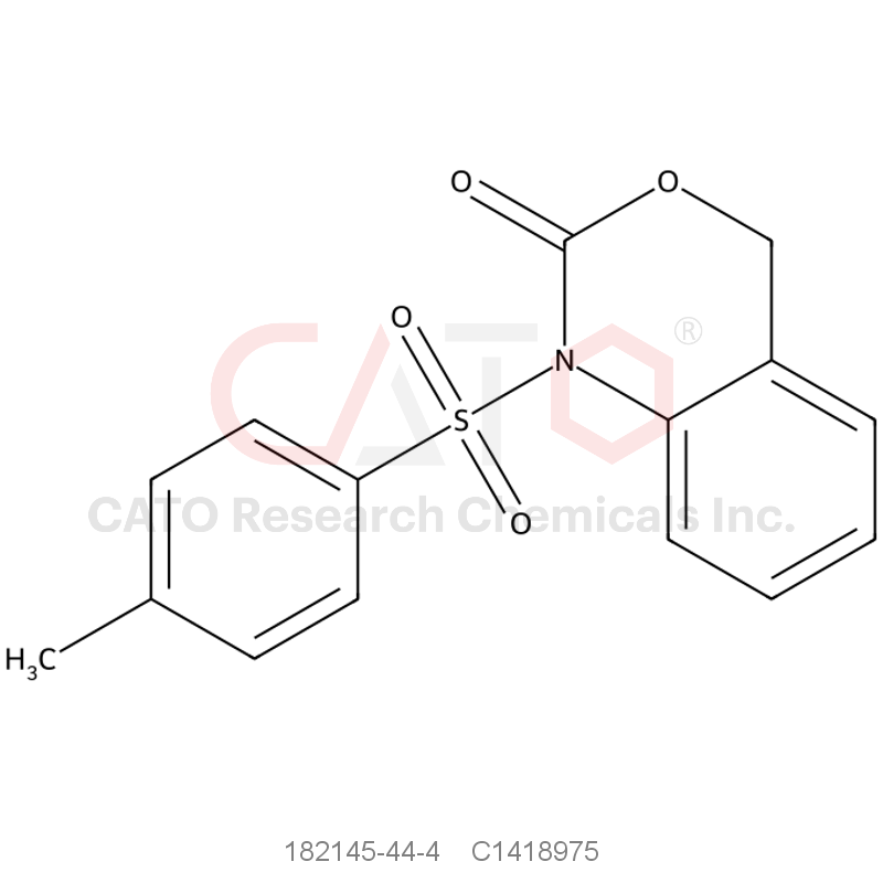 CAS No.:182145-44-4,N-(4-Methylphenylsulfonyl)-1,4-dihydro-2H-3,1-benzoxazin-2-one