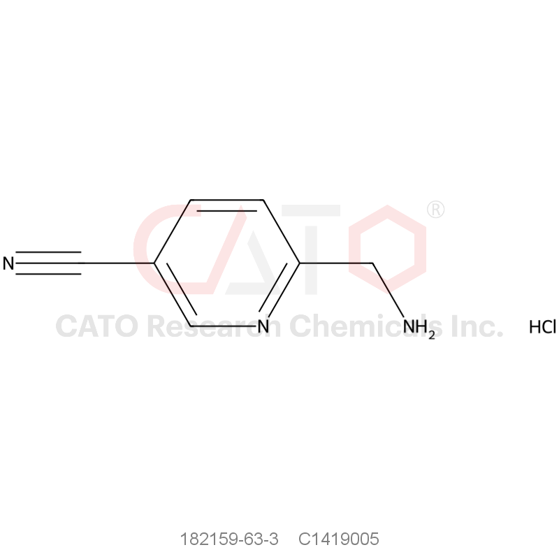 CAS No.:182159-63-3,6-(Aminomethyl)pyridine-3-carbonitrile hydrochloride