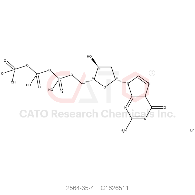 CAS No.:2564-35-4,2'-Deoxyguanosine 5'-triphosphate Trisodium Salt
