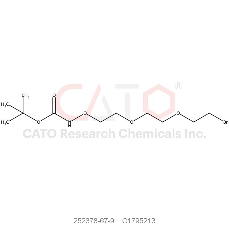 CAS No.:252378-67-9,Boc-Aminooxy-PEG2-bromide