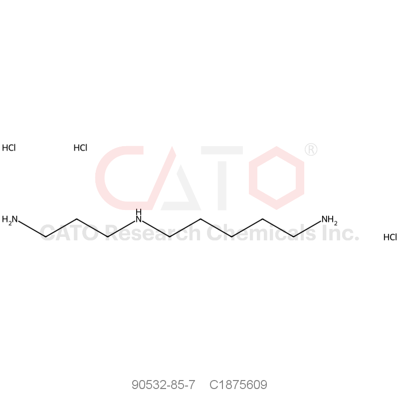 CAS No.:90532-85-7,N1-(3-Aminopropyl)pentane-1,5-diamine trihydrochloride