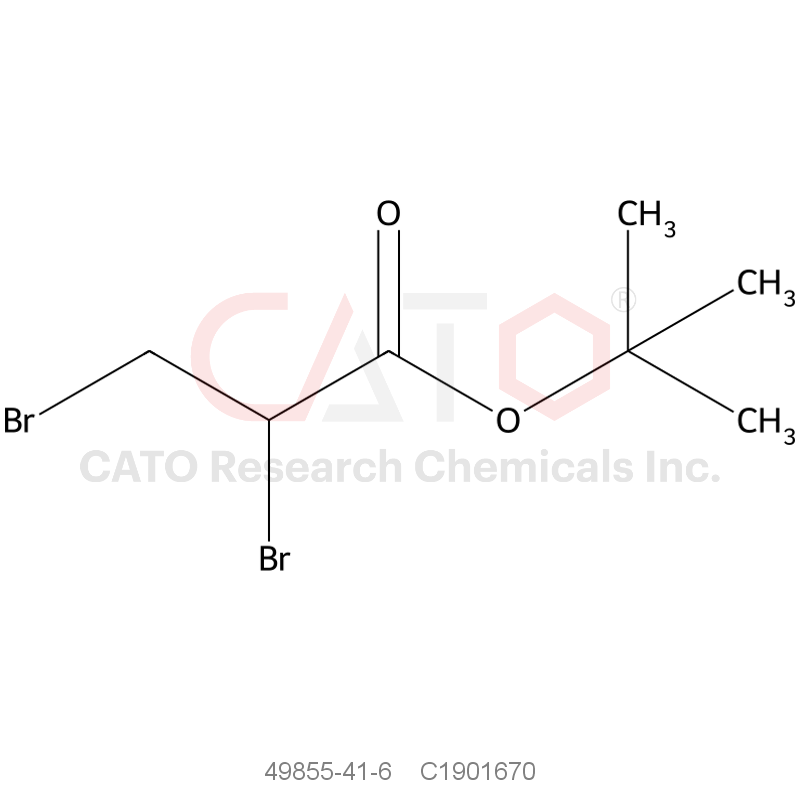 CAS No.:49855-41-6,tert-Butyl 2,3-dibromopropanoate