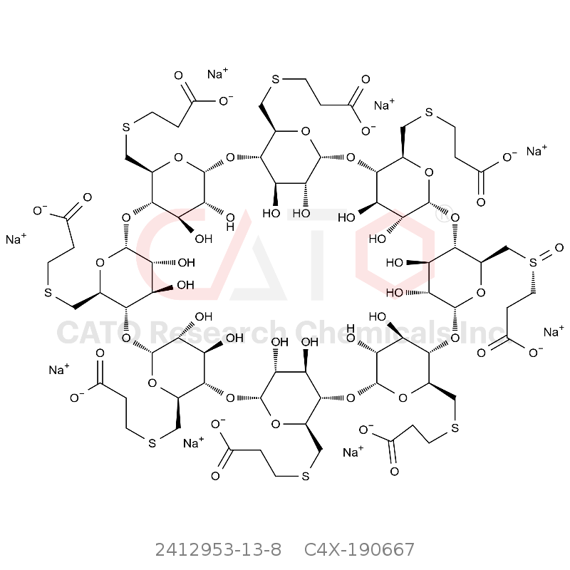 CAS No.:2412953-13-8,舒更葡糖杂质Org198958-2