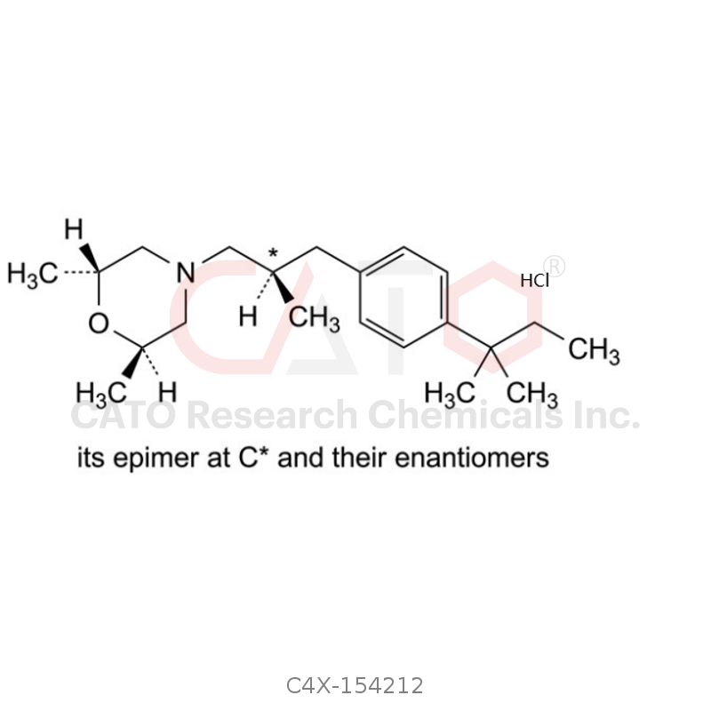 Amorolfine EP Impurity E HCl (trans-Amorolfine HCl) (Mixture of Diastereomers)