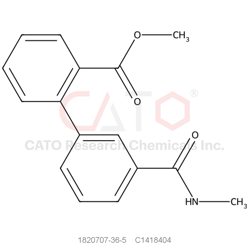 CAS No.:1820707-36-5,methyl 2-[3-(methylcarbamoyl)phenyl]benzoate