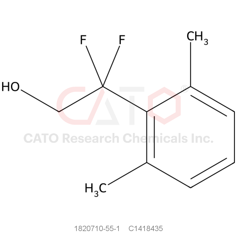 CAS No.:1820710-55-1,2-(2,6-Dimethylphenyl)-2,2-difluoroethan-1-ol