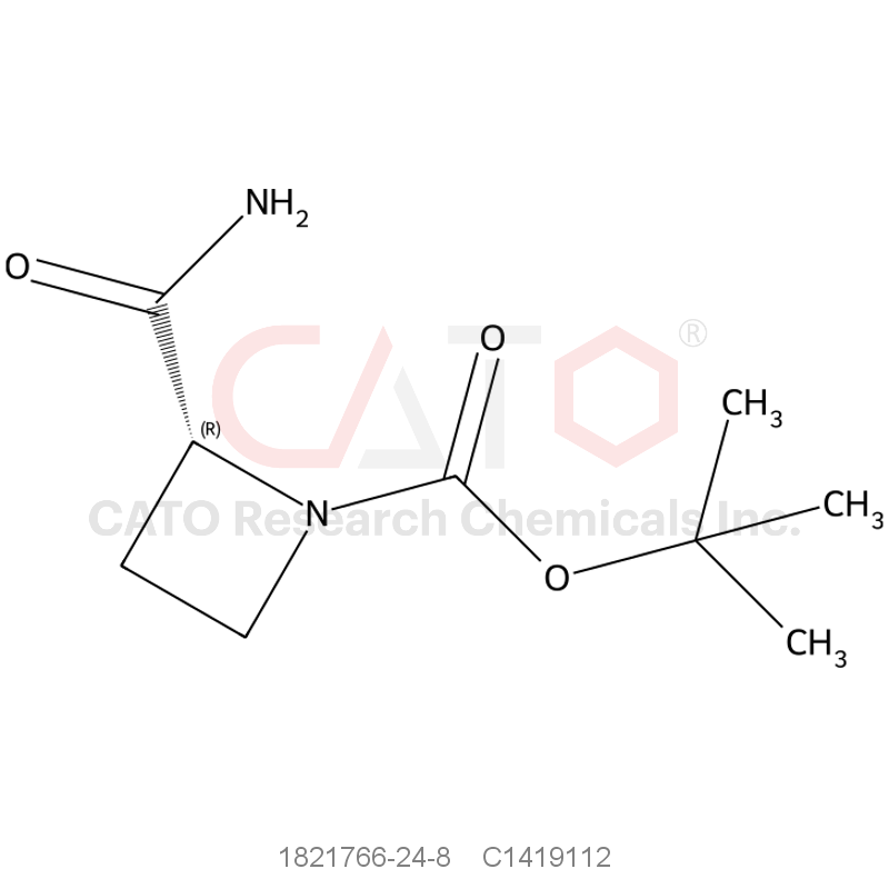 CAS No.:1821766-24-8,Tert-butyl(2r)-2-carbamoylazetidine-1-carboxylate