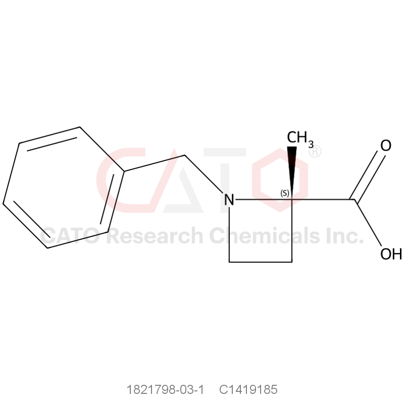 CAS No.:1821798-03-1,(S)-1-benzyl-2-methylazetidine-2-carboxylic acid