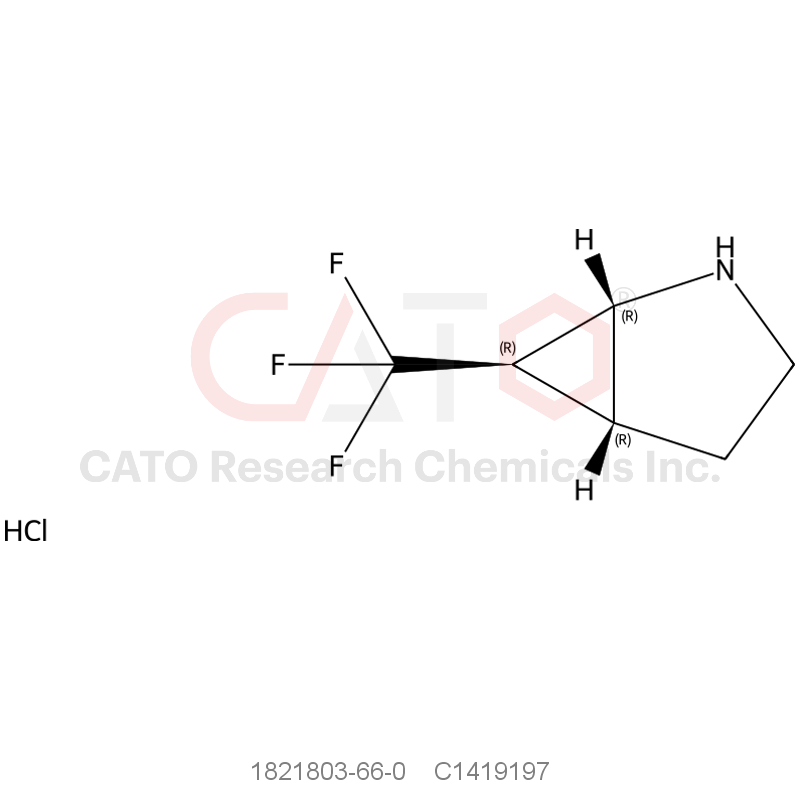 CAS No.:1821803-66-0,(1R,5R,6R)-6-(trifluoromethyl)-2-azabicyclo[3.1.0]Hexane hydrochloride