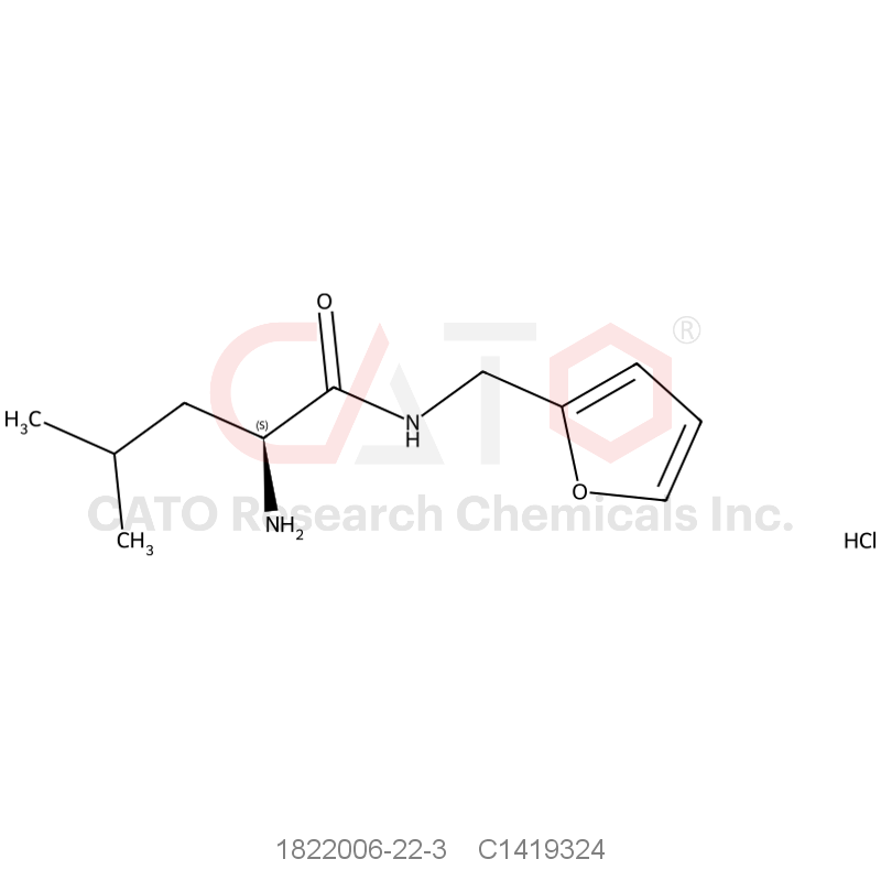 CAS No.:1822006-22-3,(S)-2-amino-N-(furan-2-ylmethyl)-4-methylpentanamide hydrochloride