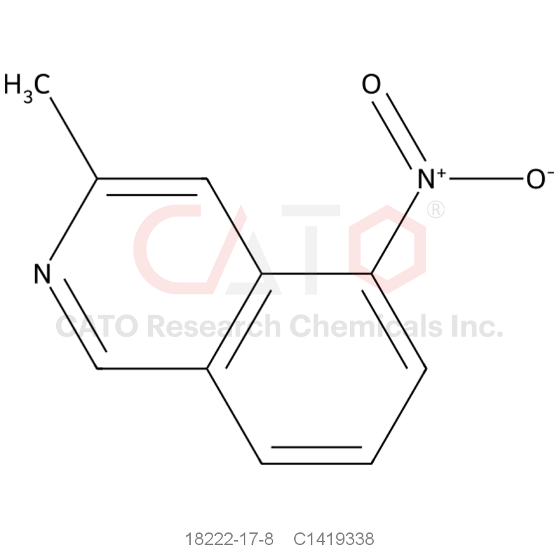 CAS No.:18222-17-8,3-Methyl-5-nitroisoquinoline