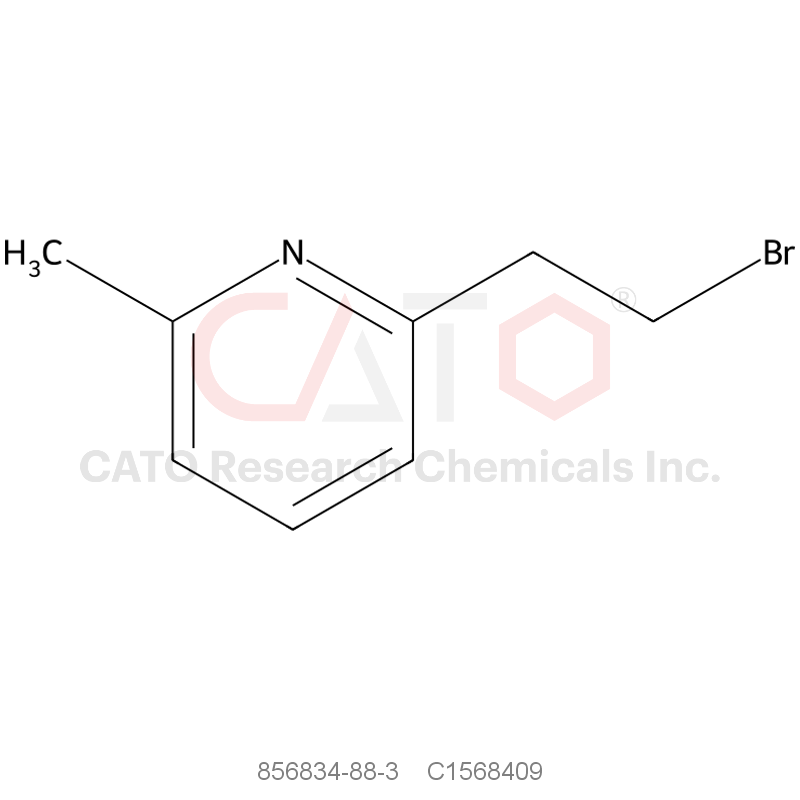 CAS No.:856834-88-3,2-(2-Bromoethyl)-6-methylpyridine
