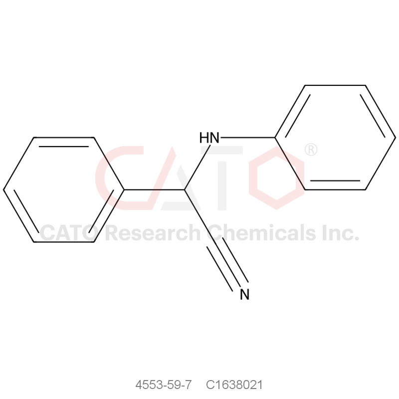 CAS No.:4553-59-7,2-Phenyl-2-(phenylamino)acetonitrile